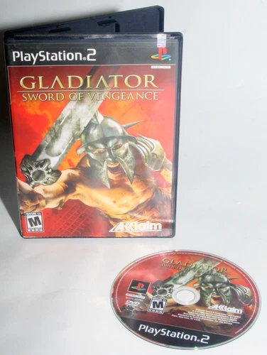 2003 Gladiator Sword of Vengeance Playstation 2 Ps2 Rare Acclaim