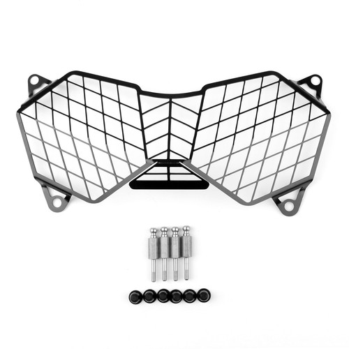 Protector de faros delanteros rejilla protectora para Tiger 800 XC/XCX Explorer 1200 negro V1 - Imagen 5 de 7