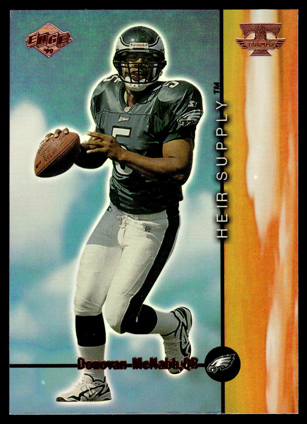 Donovan McNabb Collector's Edge Triumph Heir Supply #HS4 Base