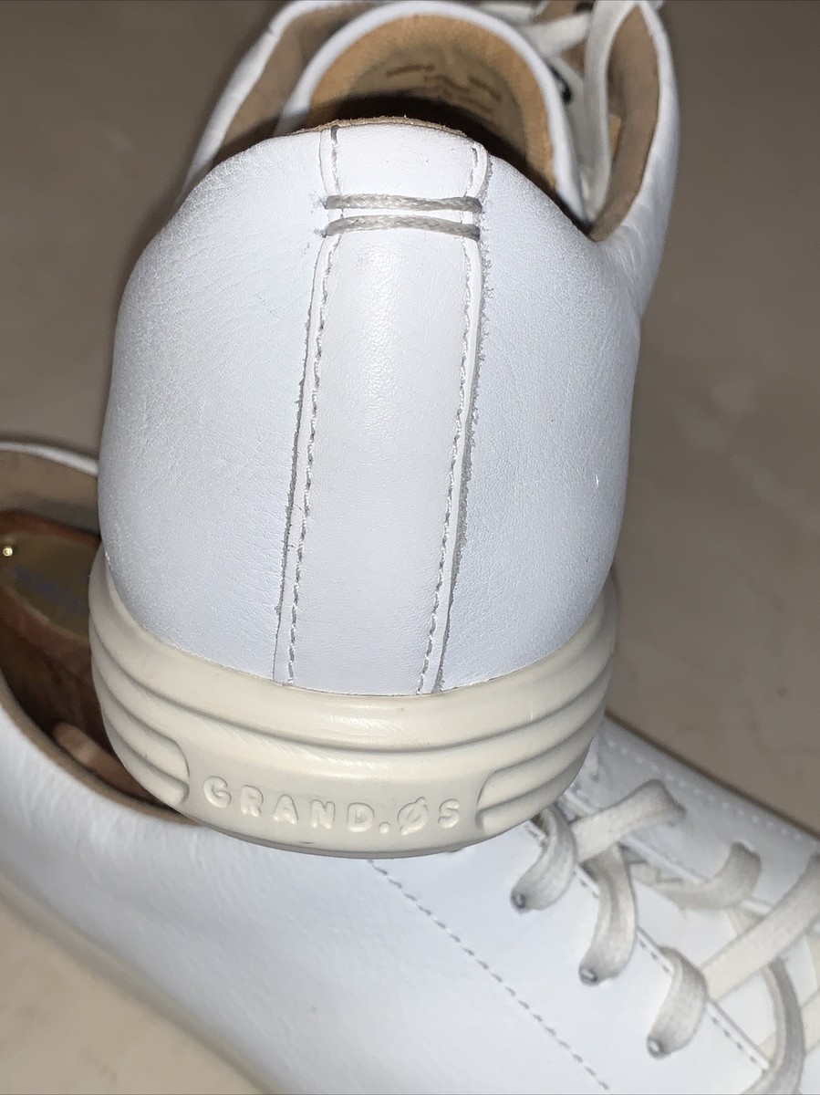 COLE HAAN 'GRAND CROSSCOURT ll' MENS WHITE FASHION SNEAKERS SIZE