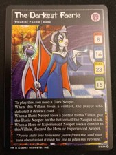 Neopets TCG Base Set - The Darkest Faerie 3/234 - Rare Holo Foil - NM 2003 