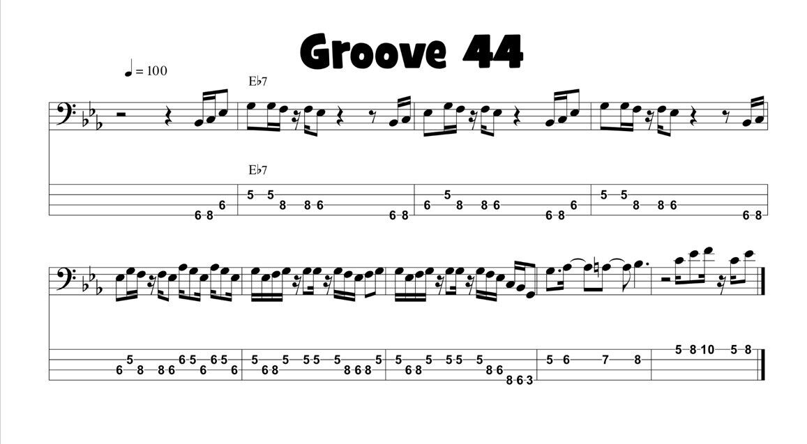 RnB, Soul & Motown Style Basslines: Learn 100 Bass Guitar Grooves