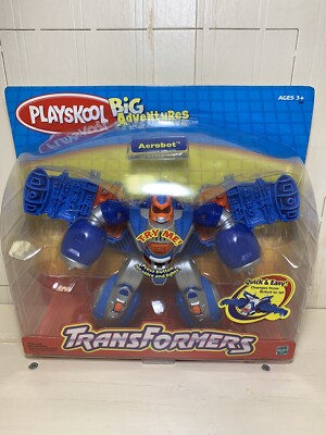 2002 Playskool BigAdventures Aerobot New/sealed Hasbro Vintage Working