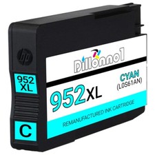1PK Fits HP 952XL L0S61AN Cyan Ink Cartridge for Officejet 7740 8702 8715
