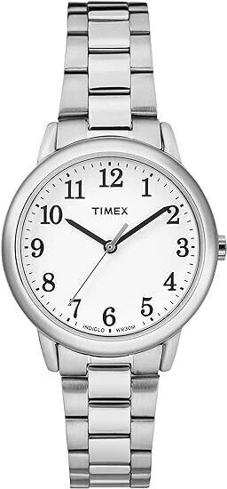 NON-WORKING Timex TW2R23700 Women's Watch Stainless Steel Band Analog Display