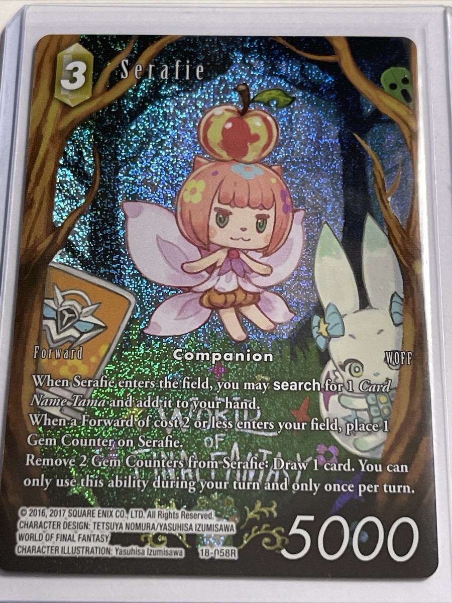 Serafie Foil Full Art - 18-058R - Final Fantasy WOFF FFTCG 
