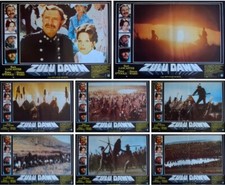 ZULU DAWN Italian fotobusta movie posters x8 BURT LANCASTER PETER O'TOOLE 1979
