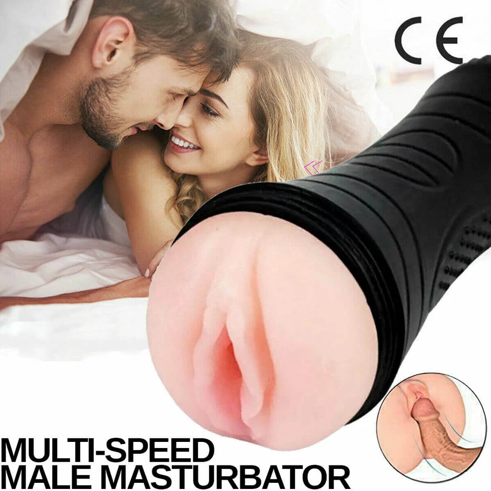 Multispeed Vibrating Male Masturbator Cup Stroker Pocket Pussy Sex Toys for Men