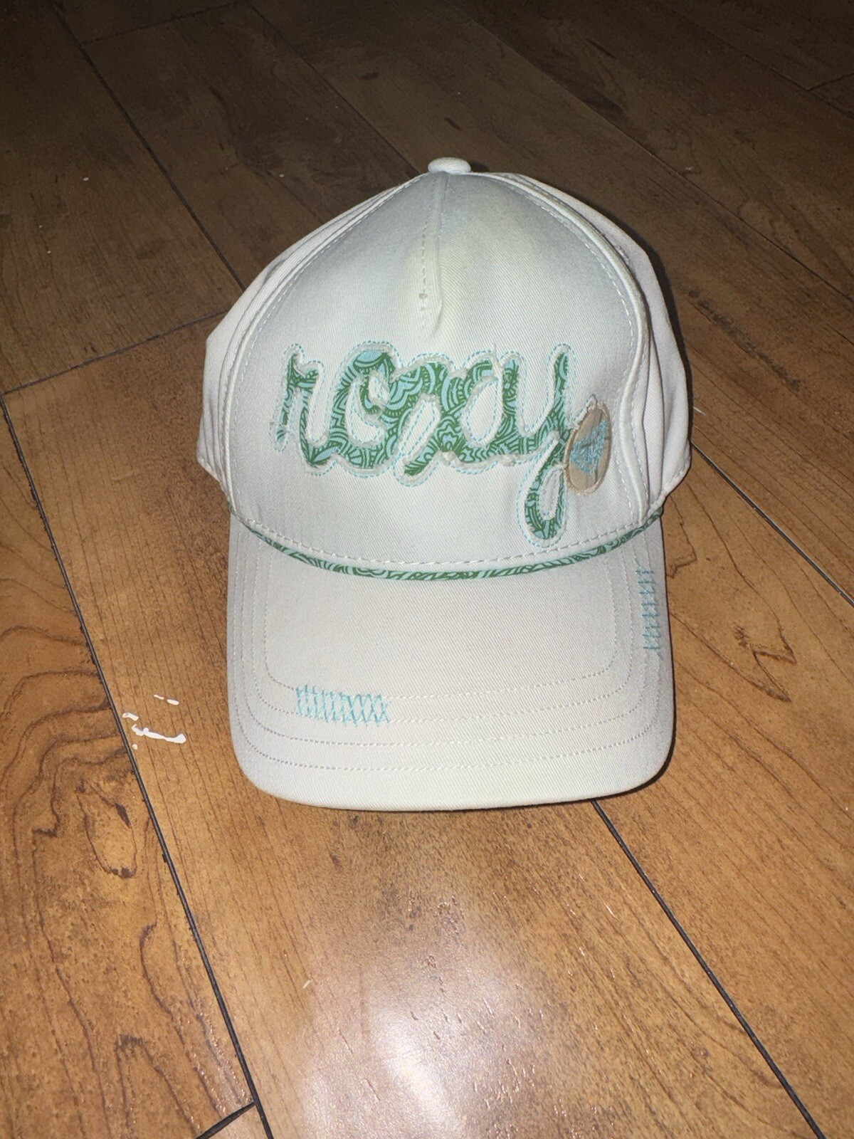 Roxy SnapBack Hat White Adjustable Cap Women’s Su… - image 1