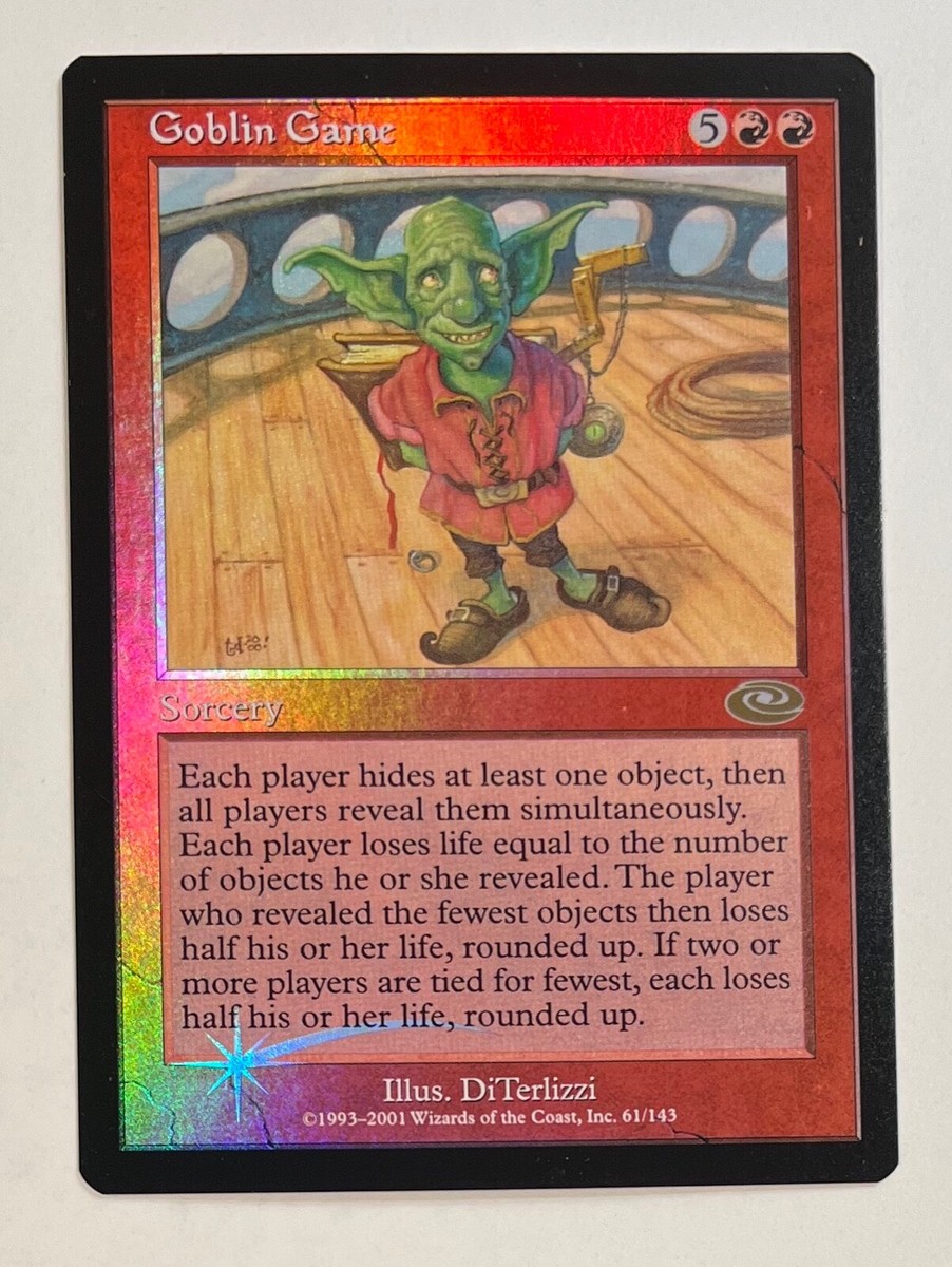 MTG GOBLIN GAME (FOIL) Planeshift (OldManMTG 003-620) | eBay