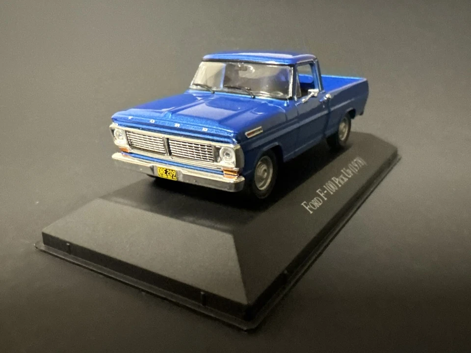Ford F100 1978 camioneta azul 1/43 F-100 difícil de encontrar ¡vendedor de Estados Unidos! Foto 4 de 4