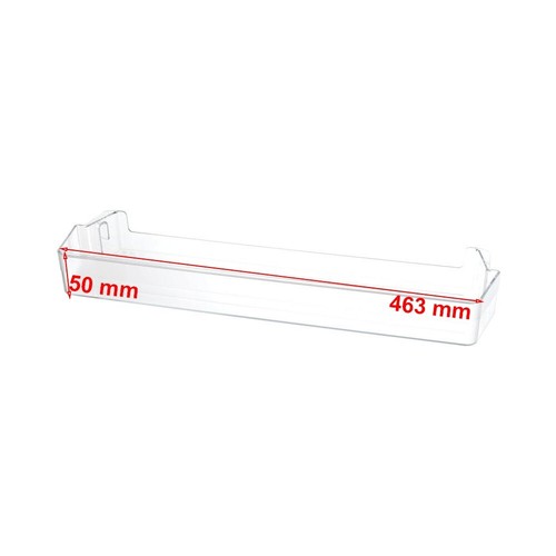 Ripiano Balconcino Superiore 463 x 125 x 50 mm Frigo Congelatore Bosch Siemens - Foto 4 di 6