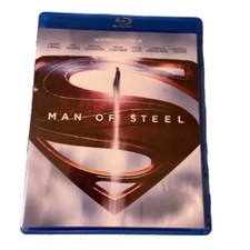 Man Of Steel Blu Ray Only Superman Hero Action Drama Hanry Cavill Amy Adams