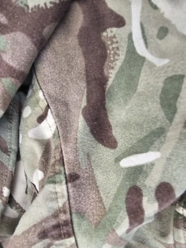 British Army Temperate Weather Jacket / Shirt Size 180/104 MTP GRADE 2 VERY WORN - Picture 15 of 16