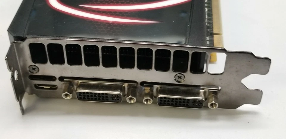 EVGA NVIDIA GEFORCE GTX 570TI GAMING PCI-E VIDEO CARD 1.2GB DDR5 Dual DVI #u41 - Image 4 of 4