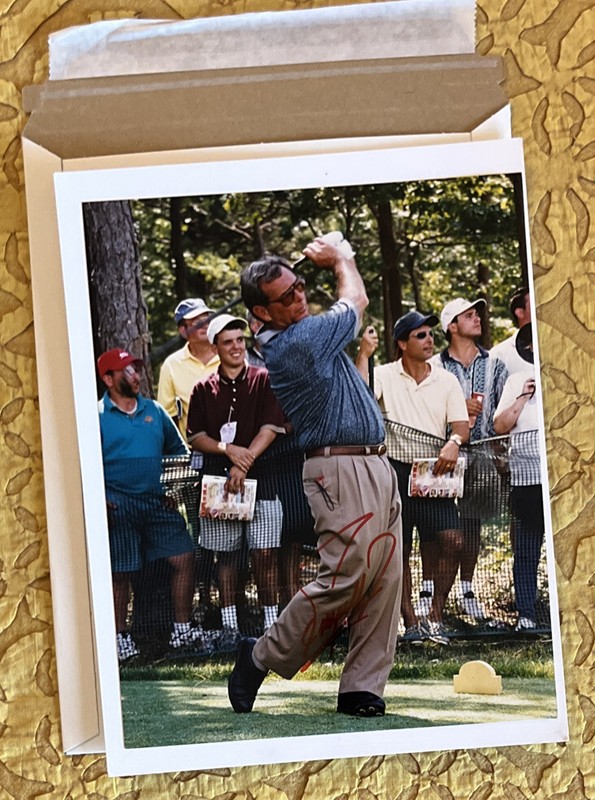 Signed Frank Urban "Fuzzy" Zoeller Jr 8x10 Autographed Photo PGA Golf Grand Slam