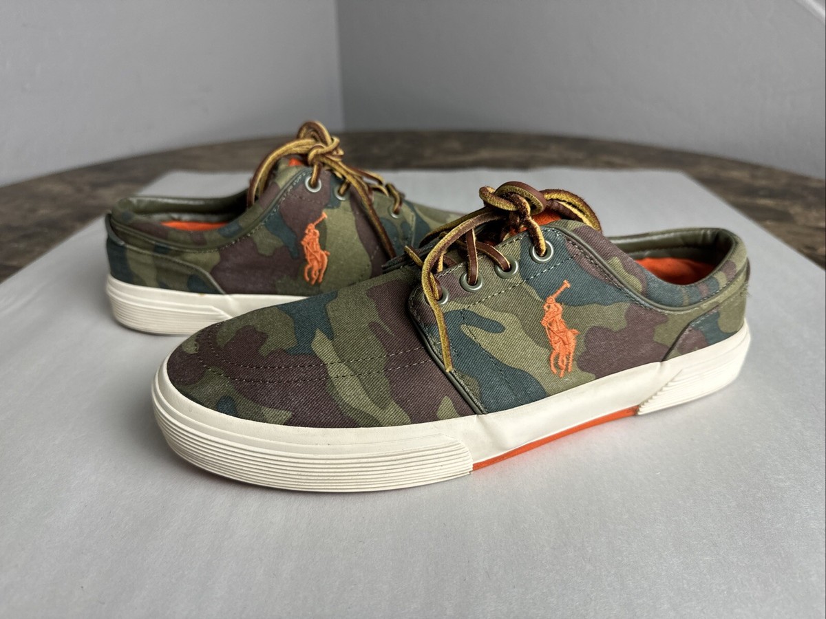 RALPH  LAUREN  モカシン Polo Ralph Lauren Faxon Low Men's Shoes White 816527220-002
