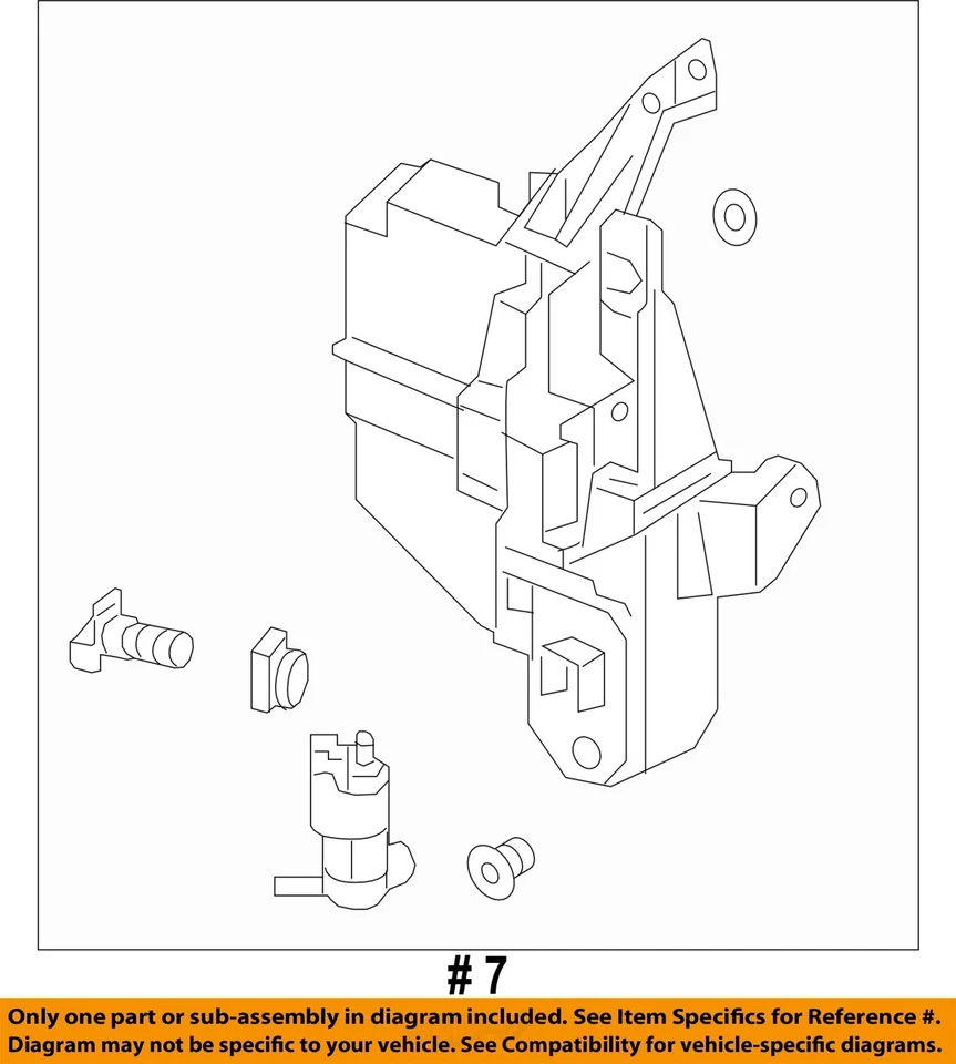 Used Washer Fluid Reservoir fits: 2017 Nissan Maxima  Grade A Foto 4 de 4
