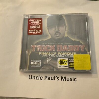 Trick Daddy Finally Famous Born a Thug Still a Thug Best Buy Brand New Sealed