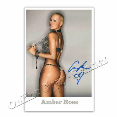 Amber Rose -  HOT  -  Autogrammfoto  
