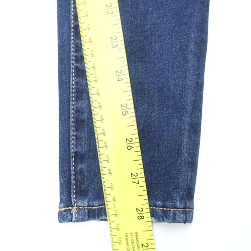 American Eagle Outfitters Jeans Women's 4 Blue Cotton Stretch Low-Rise Jegging - Picture 2 of 9