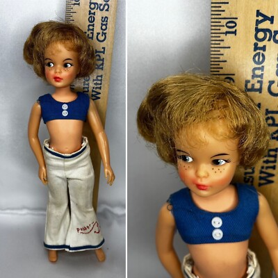 Vintage Pepper Doll With Sailor Outfit 1964 Ideal Tammy