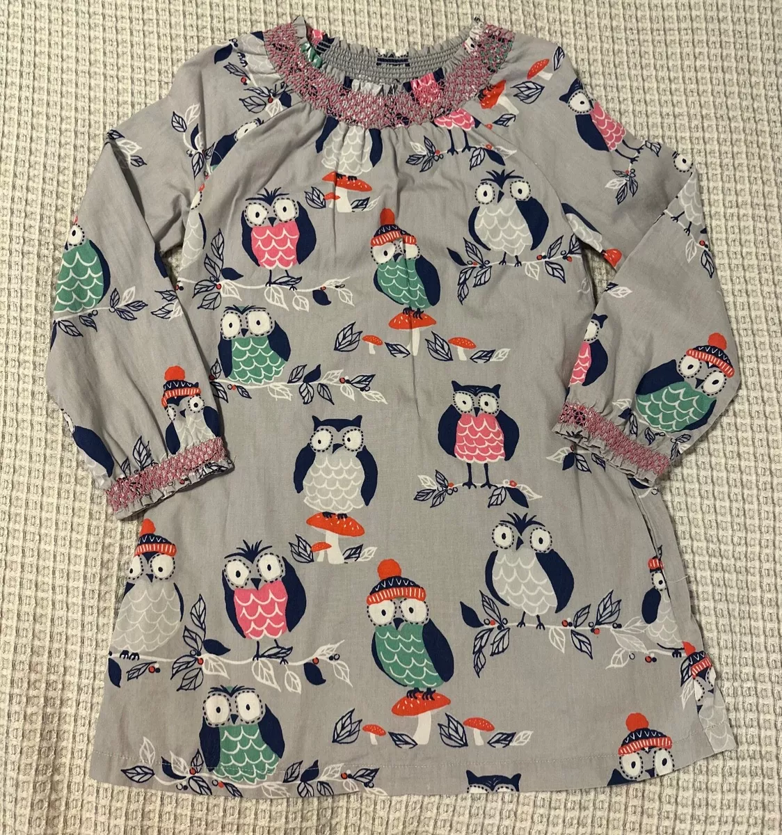 Boden top owl dress