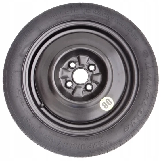 Nouveau Roue de secours R15 NISSAN NOTE I II (2006-2017) avec kit - Imagen 2 de 4