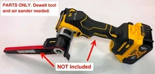 Belt Sander CONVERSION PARTS FOR DeWalt Cut Off Saw DCS438, 1/2" x 18"