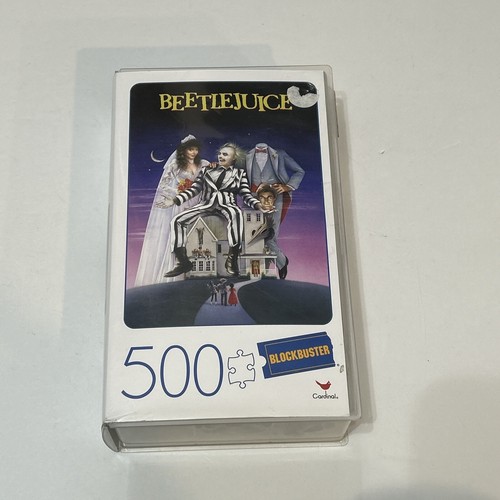 Beetlejuice 500-Teile Puzzle In Sarg-Box – Offiziell Lizenziert, 35,6x48,3 Cm, Mit Poster