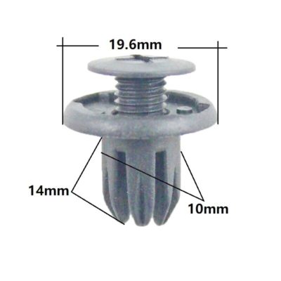 MINI Wheel Arch Clips Set Of 13 Front Wheel Arch Trim Fasteners For ...