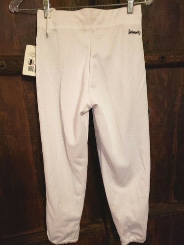 Intensity Girl's Low Rise Double Knit Softball Pants, Navy/White/Royal Blue -NEW - Picture 30 of 48