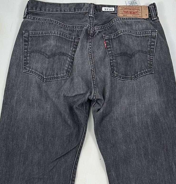パンツ archive Levi's 501 faded black denim Vintage Levi's 501 Faded Black Denim Jeans Size 33x30 Men