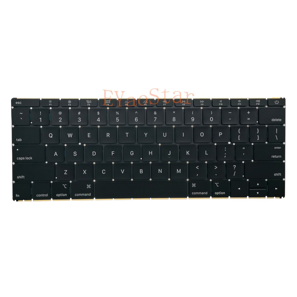 MacBook 12インチ A1534 / USキーボード / ジャンク US Keyboard compatible with MacBook 12