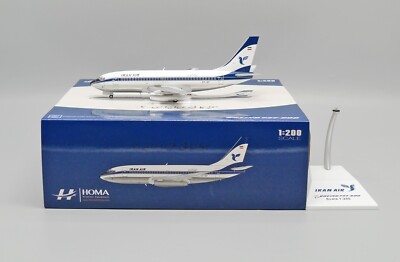 Iran Air B737-200 Reg: EP-IRF ''polish'' JC Wings Scale 1:200 Diecast model LH2341