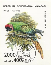 Malagasy 1121 Souvenir Sheet Birds