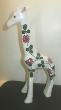 Plichta Pottery - Large  24 cm Giraffe - Clover design