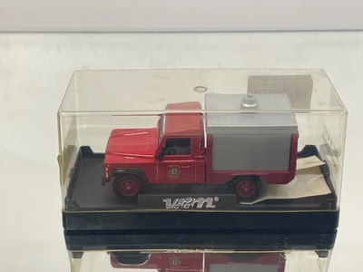 VEREM V4101 LAND ROVER MARINS POMPIERS MARSEILLE -RED 1:43- GOOD IN SHOWCASE - Photo 1/4