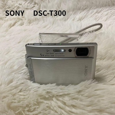 Sony Cyber-shot DSC-T300 10.1MP Digital Camera - Silver for sale