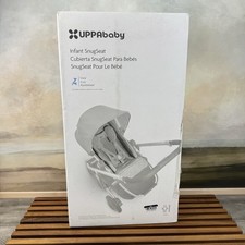 UPPAbaby  Infant SnugSeat Vista Cruz RumbleSeat Gray Multi NIB OB