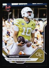 Haynes King 5 TD Georgia Tech Perfect vs Sryacuse 2025 Bowman U Now 34 Black /10
