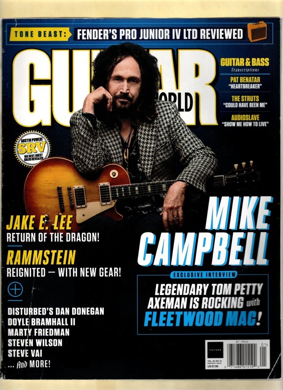 Guitar World Magazine ~ January 2019 ~ Mike Campbell