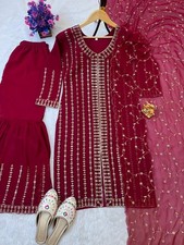 FESTIVAL SPECIAL LUNCHING NEW SHARARA PAIR WITH DUPATTA