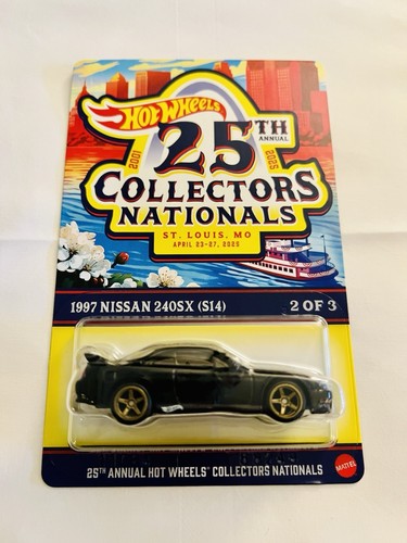 Hot Wheels 2025 St.Louis Nationals Convention 1997 Nissan 240SX S14