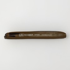 LMI Soprano Recorder Made in Korea Original Case Black