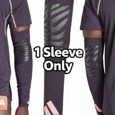 adidas Adizero Control Running Arm Sleeve XS Purple 1 Sleeve Only Compression