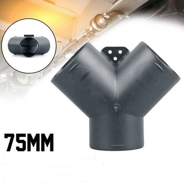 Eurowagens 75Mm Vent Schlauch Y-Verteiler FüR Luftauslass Dieselheizer-image