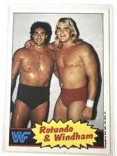 Rotundo & Windham RC: 1985 Topps WWF Rookie Card #18