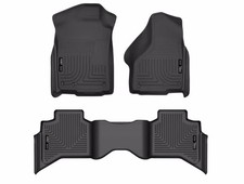 Husky Weatherbeater Front2nd Mats 3pc Fit 09-24 Ram 1500 19-24 Clsc Quad Blk Husky Weatherbeater Front2nd Mats 3pc Fit 09-24 Ram 1500 19-24 Clsc Quad Blk