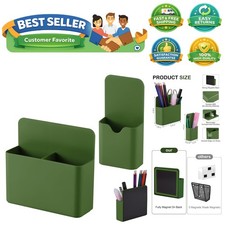 Magnetic Pen Holder,2 Pack Magnetic Dry Erase Marker Holder with Generous Com...